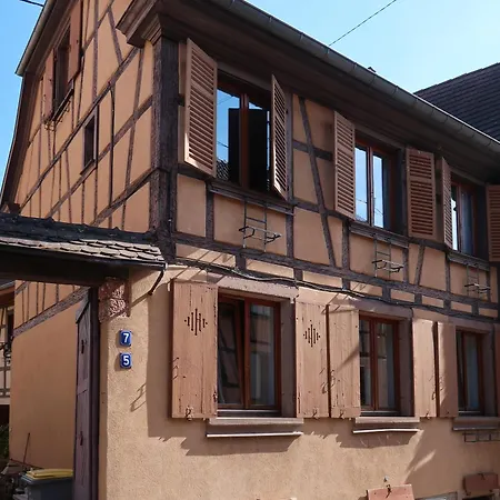 Chez Mamama, Cosy Sur La Route Des Vins Lägenhet *